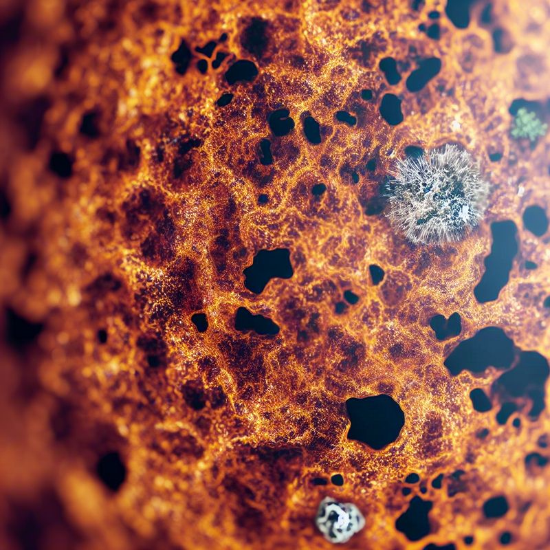 alt_text: Close-up of a leg with varicose veins, highlighting their beauty amid soft, warm lighting.